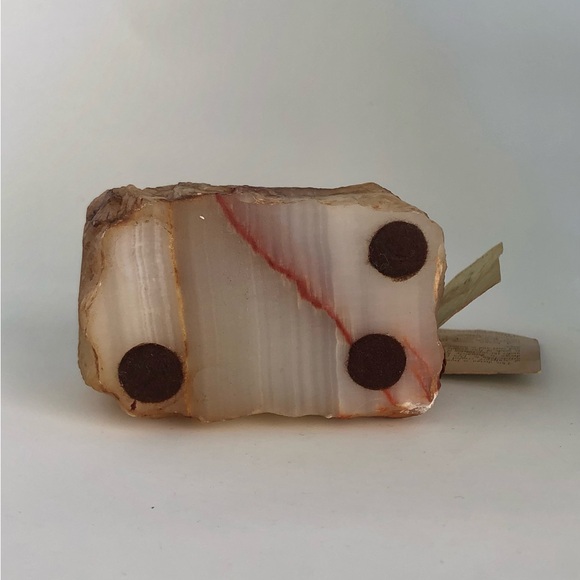 DeMott Metal Sculpture Geese In Flight Copper Brass Steel Mounted On Onyx - Picture 5 of 16